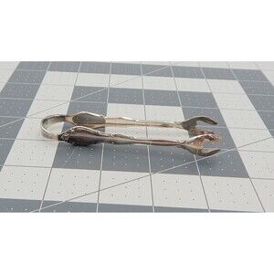 Towle Fontana Silver Electroplate Sugar Tongs 4 Inch